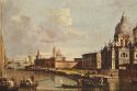 Венеция. Вид на канал Каннареджио и церковь Санта-Мария-делла- Салюте. Автор: Giacomo Guardi. XVIII век. Холст, масло. 52 x 69 см. Частная коллекция