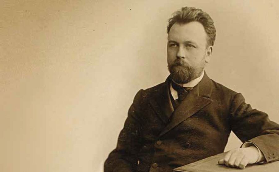 Иван Иванович Лапшин, профессор философии санкт-петербургского университета, 1913 год . ЦГАКФФД СПб